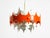 Red Space Age Metal Pendant Lamp from Doria Leuchten, 1960s For Sale - Image 8 of 18
