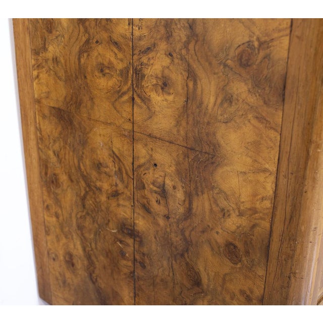 Art Deco Burr Walnut Chest of Drawers, 1920s For Sale - Image 16 of 18