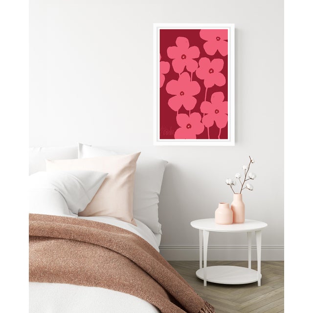 Liz created this piece to show the power of two colors. The design is more about the interaction of two colors and how...