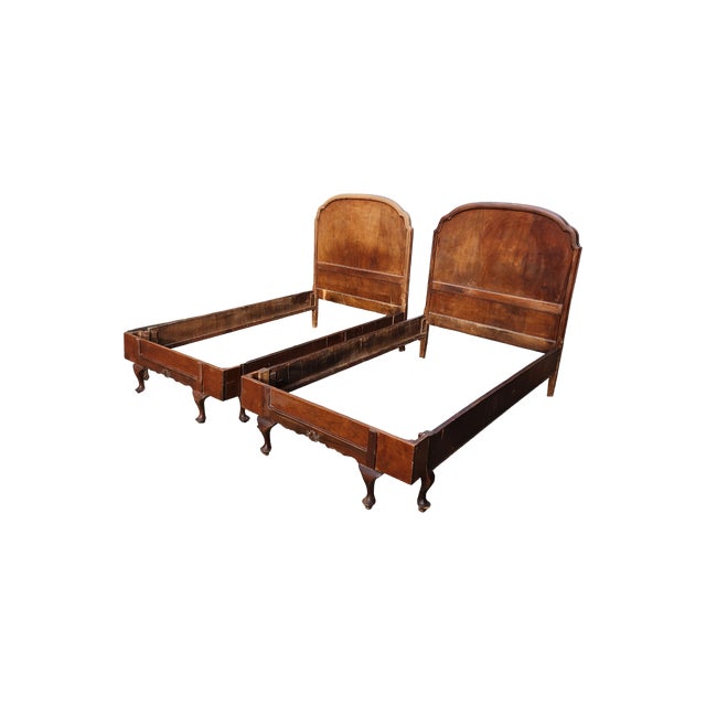 Vintage French Provincial Twin Beds for Restoration and Customization a Pair Chairish