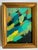 Abstract "Distracting Adjustment" 2025 Framed Mini Painting by Jessalin Beutler For Sale - Image 3 of 3