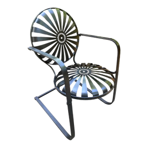 Francois Carre Petite Cantilever Iron Rocking Chair