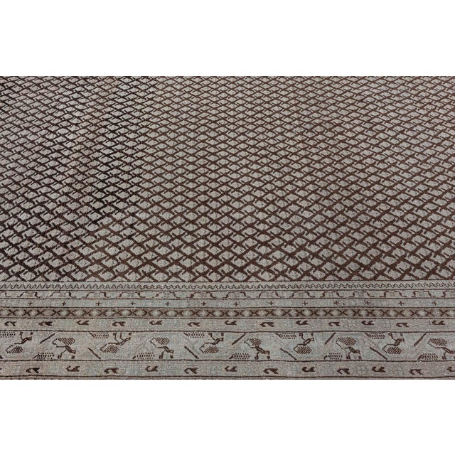 Textile Persian Tabriz Rug For Sale - Image 7 of 8