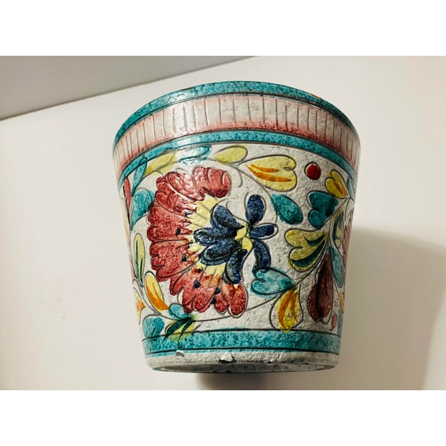 Ceramic 1950’s Italian Pottery Planter For Sale - Image 7 of 8