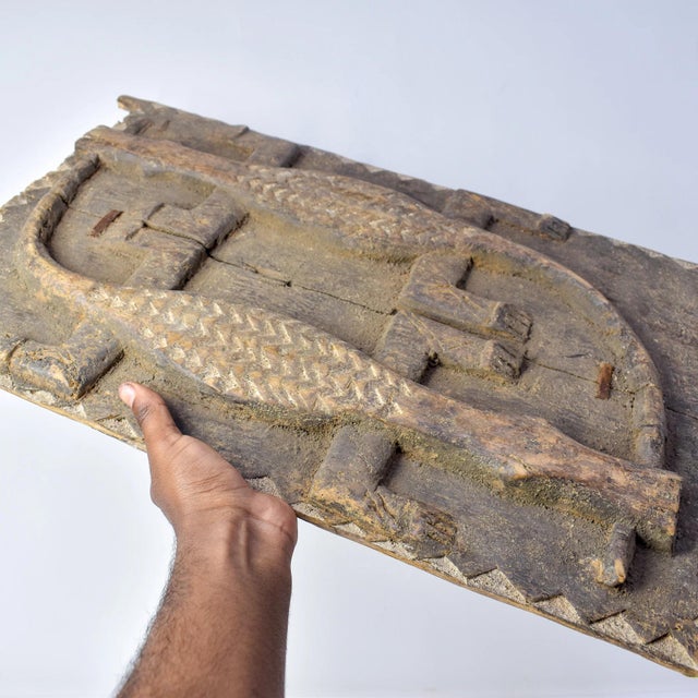 Brown Early 20th Century Dogon Door 23 Inch Mali For Sale - Image 8 of 10
