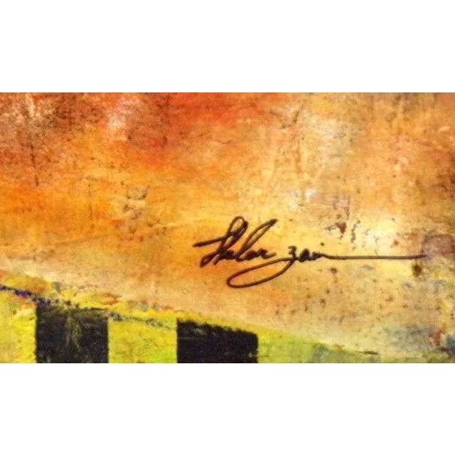 "The Composer" Original Oil Painting on Canvas by Helen Zarin Hand Signed by the Artist Art Condition: Mint Art Size: 40"x...