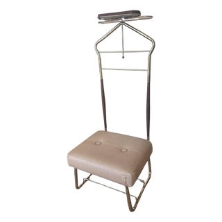 Mid 20th Century Marvelous Mid-Century Modern "Val-O-Seat" Valet Stand/Chair by Pearl Wick For Sale