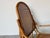 Brown Vintage Coastal Thonet - Style Bamboo and Cane Rocking Chair/ Sold For Sale - Image 8 of 10