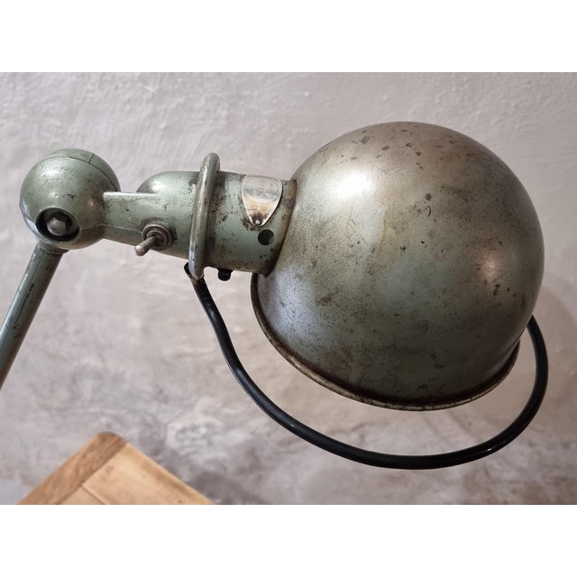 Vintage Industrial French Desk Light, 1950s For Sale - Image 11 of 15