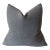 Stone Washed Linen Pillow -Khaki For Sale