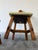 Brown Late 20th Century Brutalist Arts and Crafts Keyhole Dining Chairs, Set of 4 For Sale - Image 8 of 12