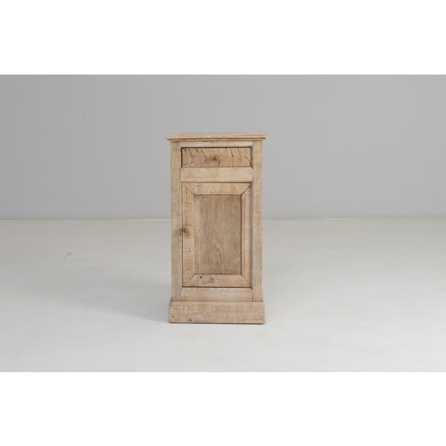 19th Century French Oak Bedside Table For Sale - Image 4 of 18