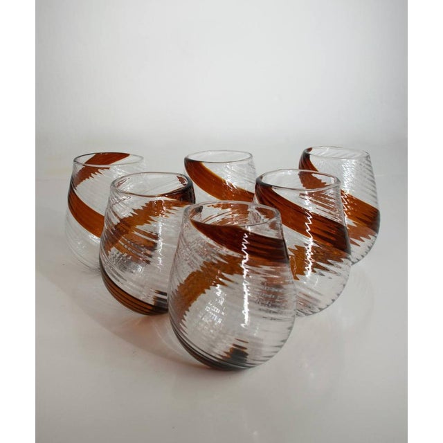 Italian Whiskey Drinking Glasses by Maryana Iskra, Set of 6 For Sale - Image 11 of 16