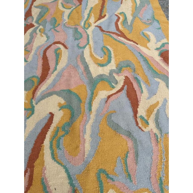 Modern French Modern Tapestry by Nee, 1970s For Sale - Image 3 of 16
