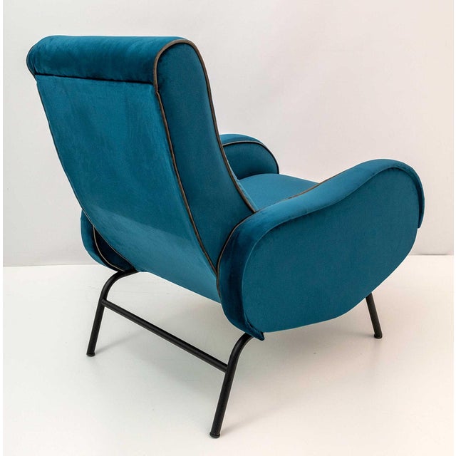Vintage Reclining Chairs by Marco Zanuso, Italy, 1950s, Set of 2 For Sale - Image 6 of 12