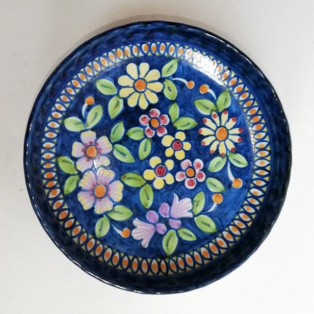 Vintage Ceramic Plate, 1963 For Sale - Image 4 of 4