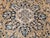 Vintage Persian Heriz Rug, Hand-Knotted Wool, Geometric Medallion Pattern,Tan & Navy, 9x13 For Sale - Image 17 of 18