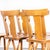 Blonde Dining Chairs, Alsace, 1950s, Set of 6 For Sale - Image 4 of 11