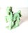 Hand-carved miniature horse on a base; all one stone. It is one of a collection of precios and semiprecious stone carvings...