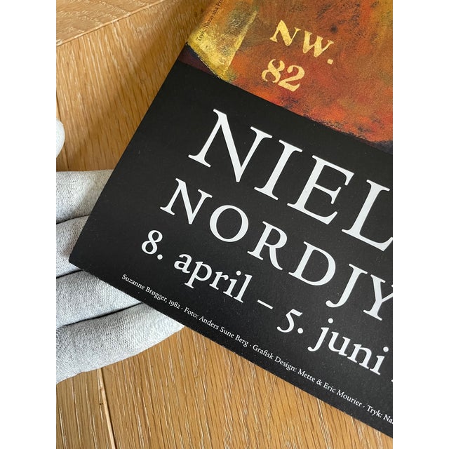 Paper Suzanne Brøgger, Niels Winkel, 1982, Exibition Poster 8 April-5 June 2006, Printed in Denmark For Sale - Image 7 of 13