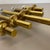 Modernist Brass Table Light in the style of Gaetano Sciolari, Italy, 1970s For Sale - Image 18 of 18
