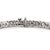 14k White Gold 4-Prong 11.41ct Lab Grown Round Diamond Classic Tennis Bracelet For Sale In Houston - Image 6 of 7