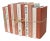 Decorative Books - Carnation Book Bundle - 1 Foot of Pink Books For Sale