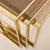 Vintage Brass Nesting Tables, Italy, 1970s, Set of 3 For Sale - Image 11 of 12