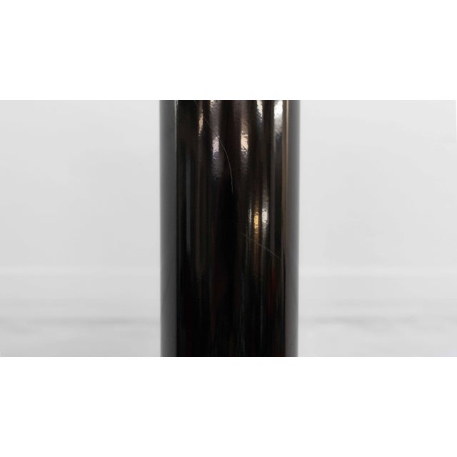 Black Megaron Terra Floor Lamp by Gianfranco Frattini for Artemide, 1990s For Sale - Image 8 of 17