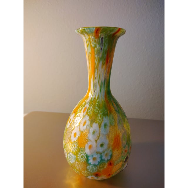 Italian Green Murano Vase For Sale - Image 17 of 17