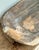 Early 20th Century Antique Eastern European Hand-Carved Wooden Dough Bowl With Original Metal Repairs For Sale - Image 5 of 6