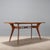 Wood Vintage Dining Table in Beech and Glass, Italy, 1950s-1960s For Sale - Image 7 of 8