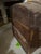 Vintage Wooden Chest With Latches- Condition Issues For Sale - Image 4 of 7