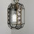Art Deco Italian Revival Brass and Beveled Glass Lantern, 1970s For Sale - Image 14 of 18
