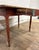 19th Century Antique Primitive Wooden Farmhouse Table For Sale - Image 5 of 11