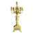 Mid-19th Century Brass 4-Arm Candelabra with Onyx Bases For Sale - Image 11 of 11