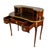 French French Style Mahogany Ladies Desk With Ormolu Mounts and Upper Gallery For Sale - Image 3 of 8