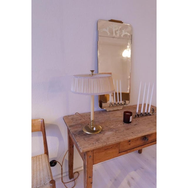 Nordiska Kompaniet Art Deco Table Lamp from Nordiska Kompaniet, Sweden, 1940s For Sale - Image 4 of 17