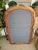 French Antique Wood Louis Philippe Style Mirror / Rounded Bottom For Sale - Image 3 of 3