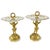 Gilded Bronze and Cut and Colored Crystal Stands, Austria, Late 19th Century, Set of 2 For Sale - Image 12 of 12