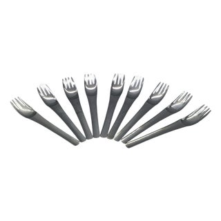 Forks by Ambrogio Pozzi, 1970s, Set of 9 For Sale