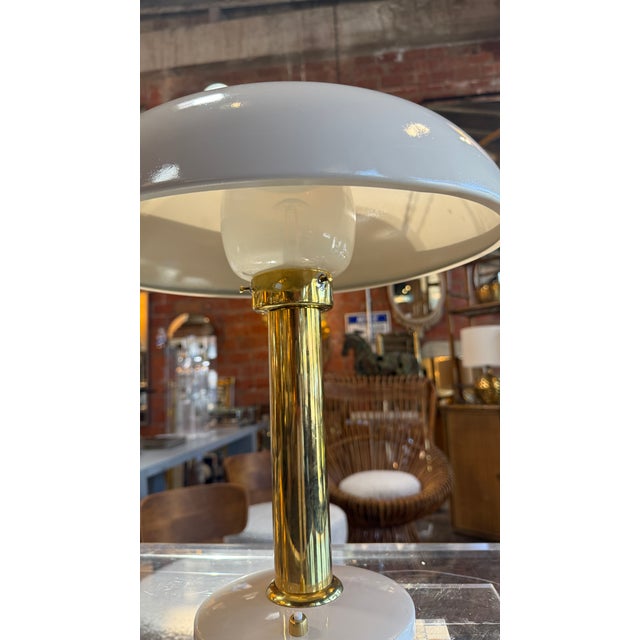 1940s Model 546 Mushroom Table Lamp by Gio Ponti for Ugo Pollice For Sale In Los Angeles - Image 6 of 7