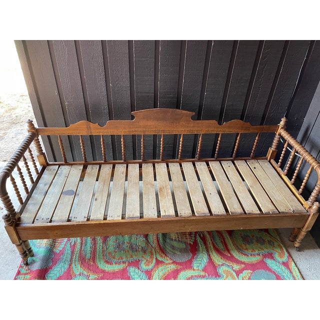 American Jenny Lind Daybed With Trundle For Sale - Image 3 of 4