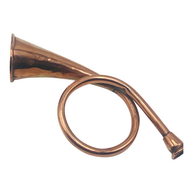 Vintage Copper And Brass English Hunting Horn Chairish