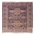 Early 20th Century Antique Caucasian Sumac Rug in Varying Colors of Orange and Blue For Sale