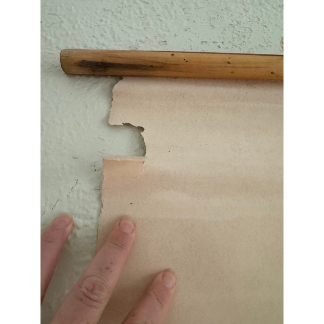 1960s Vintage 1969 Typing Instruction Pull-Down Chart – Secretary School Poster -- Poster H For Sale - Image 5 of 6