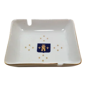 Collectible Porcelain Dish Tower Hotel London Ashtray England 1960s