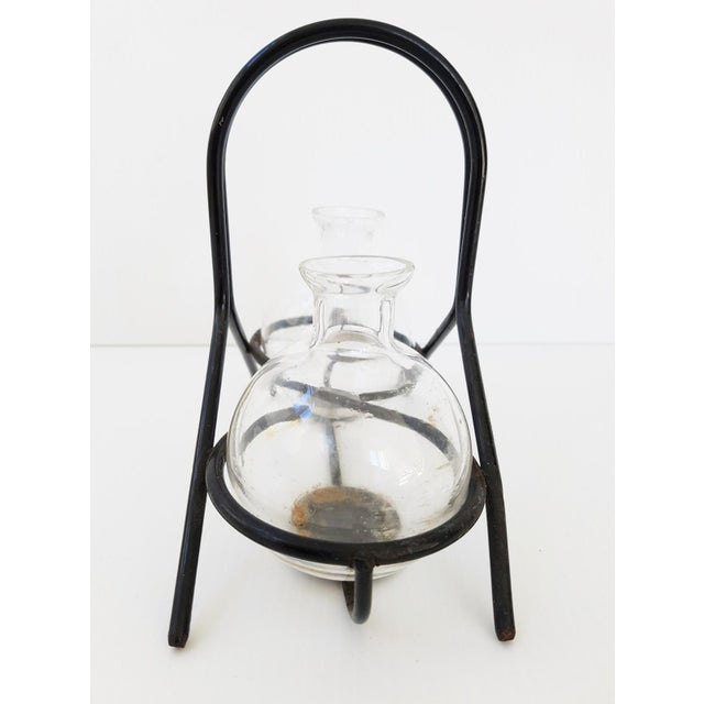 Vinegar Cellar by Mathieu Mategot, 1950, Set of 3 For Sale - Image 4 of 9