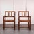 Spanish Revival Mid 20th Century Set of 6 Spanish Revival Rustic Carved Oak Dining Chairs For Sale - Image 3 of 8