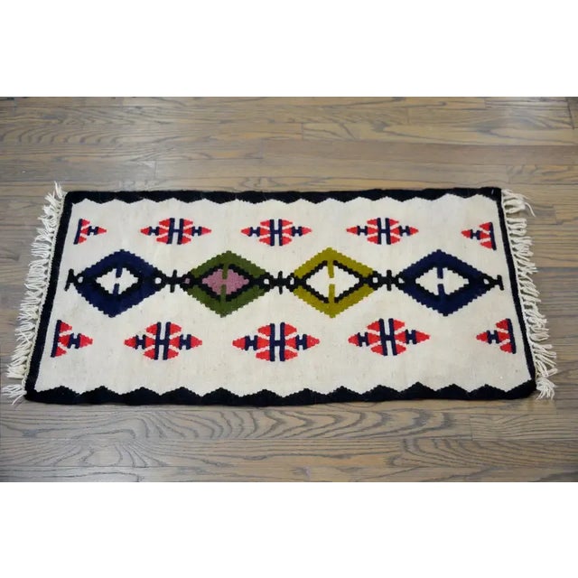 Vintage Navajo Style Rug For Sale - Image 12 of 13